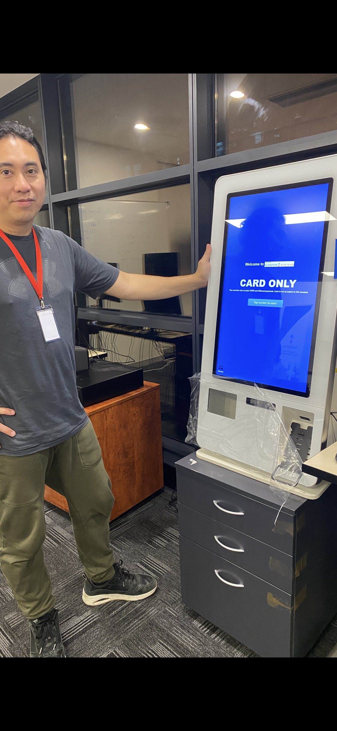 Surefire self checkout lab setup